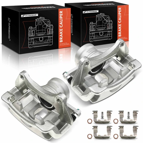 2011-2015 Kia Optima 2-Pc Brake Caliper Front Driver & Passenger 1-Piston A-Premium APBC2173