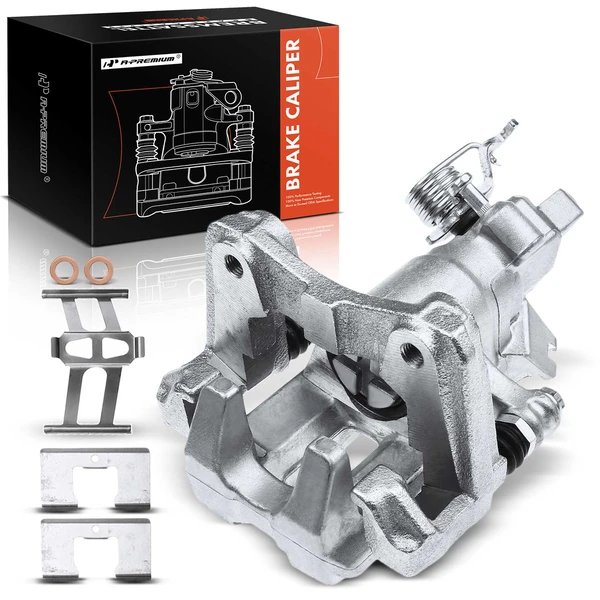1-PC Brake Caliper, Rear Right Passenger Side, 2-Piston, A-Premium APBC2175
