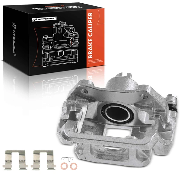 1-PC Brake Caliper, Rear Right Passenger Side, 1-Piston, A-Premium APBC0899