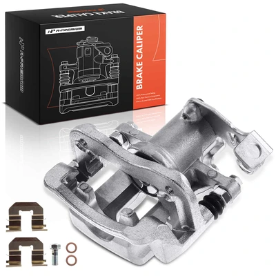 Rear Passenger Brake Caliper with Bracket