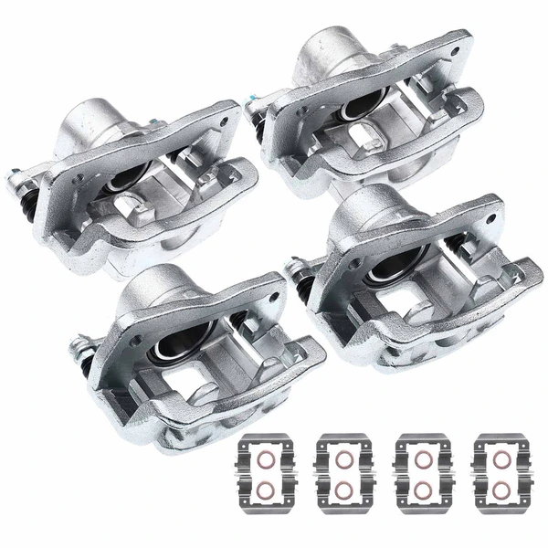 2014-2015 Kia Sorento 4-Pc Brake Caliper Front & Rear 1-Piston A-Premium APBC2486