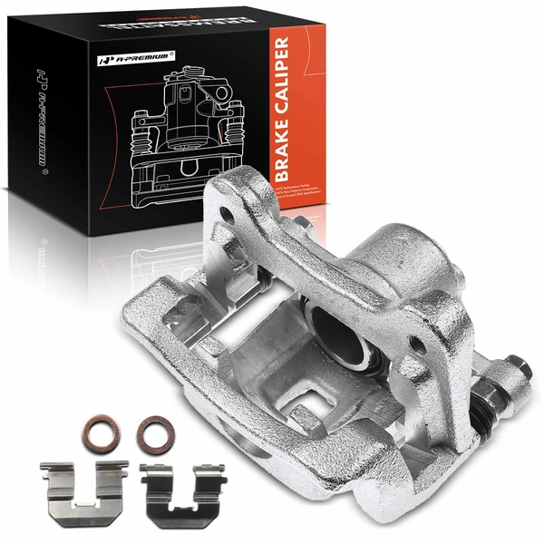 1-PC Brake Caliper, Rear Right Passenger Side, 1-Piston, A-Premium APBC2196