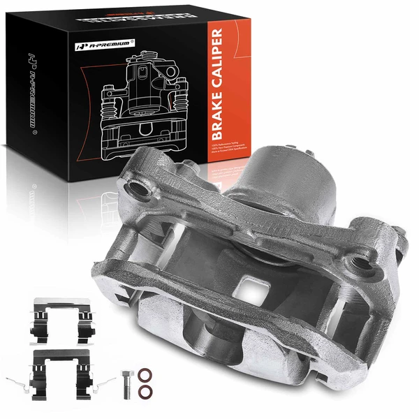 1-PC Brake Caliper, Front Left Driver Side, 1-Piston, A-Premium APBC1583