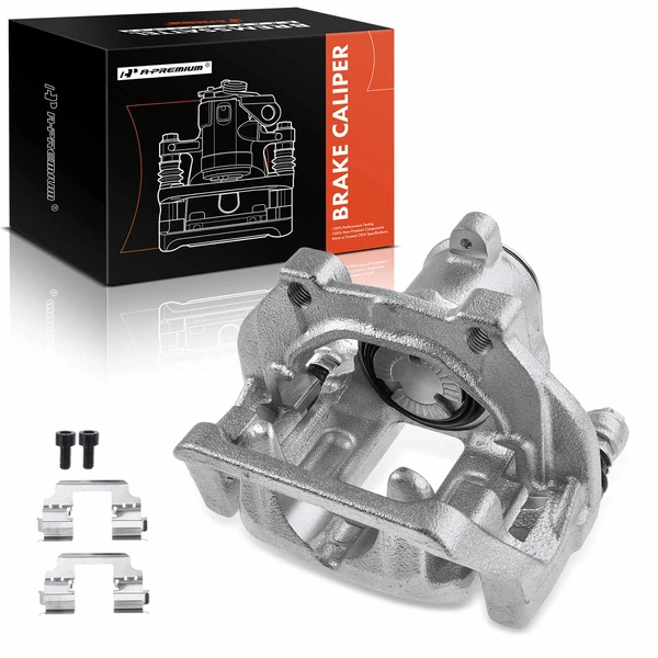 1-PC Brake Caliper, Rear Right Passenger Side, 1-Piston, A-Premium APBC3090