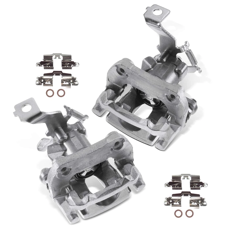 2 Pcs Rear Brake Caliper with Bracket for Scion tC 2011-2016