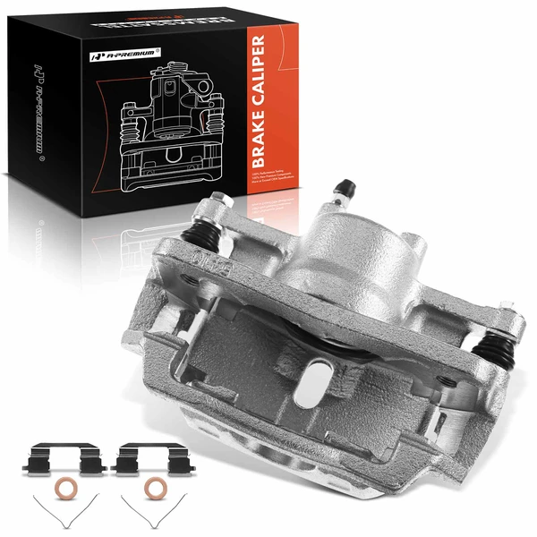 2012-2015 Honda Civic 1-Pc Brake Caliper Front Left Driver Side 1-Piston A-Premium APBC1091