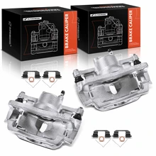 2012-2015 Honda Civic 2pc Brake Caliper Front Driver & Passenger 1-Piston A-Premium APBC1092
