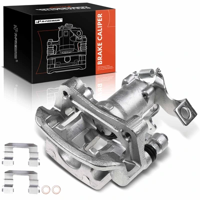 Rear Passenger Brake Caliper with Bracket