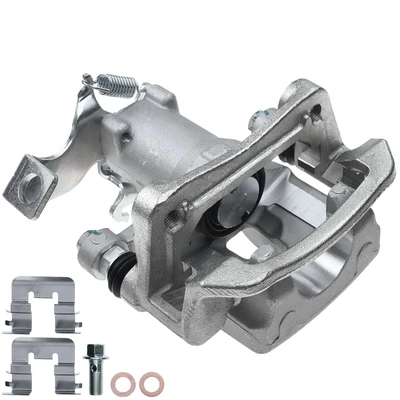 Rear Driver Brake Caliper with Bracket
