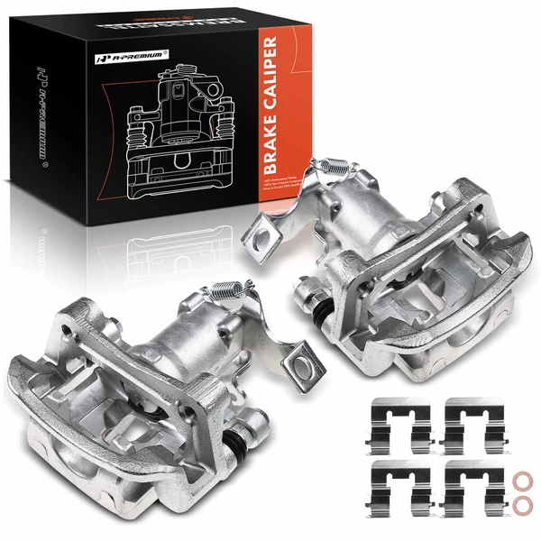 2-PC Brake Caliper, Rear Driver & Passenger, 1-Piston, A-Premium APBC2209