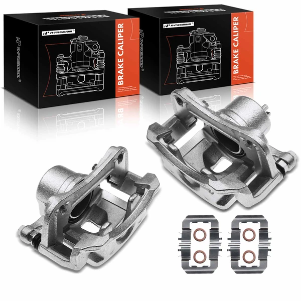 2014-2018 Kia Forte5 2-Pc Brake Caliper Front Driver & Passenger 1-Piston A-Premium APBC2212