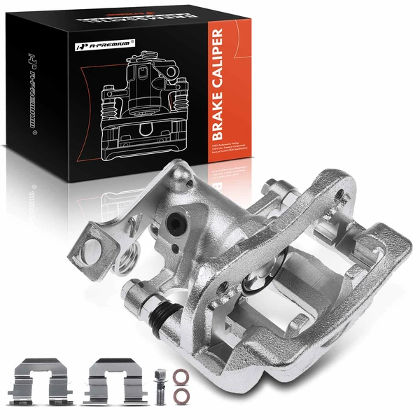 2012-2014 Dodge Attitude 1-Pc Brake Caliper Rear Right Passenger Side 1-Piston A-Premium APBC2214