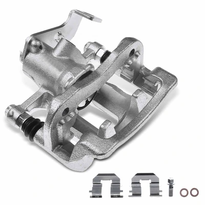 Rear Driver Brake Caliper with Bracket