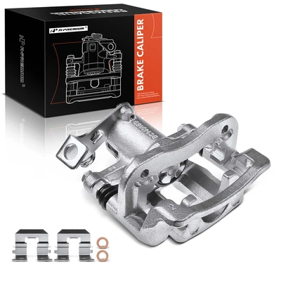 Rear Passenger Brake Caliper with Bracket