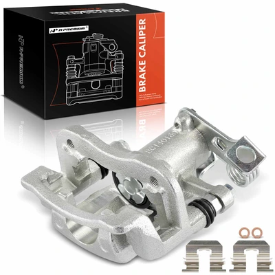1pc Brake Caliper, Rear Left Driver Side, 1-Piston, A-Premium APBC2217