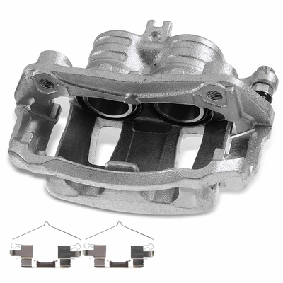 Front Driver Brake Caliper with Bracket