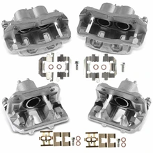 4 Pcs Front & Rear Disc Brake Calipers