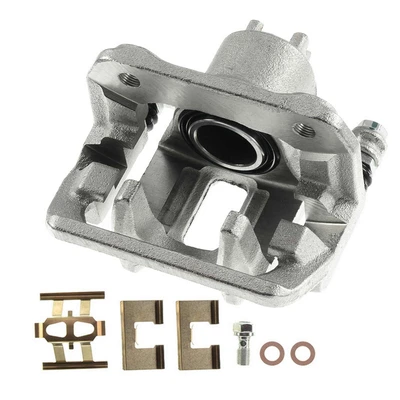 Rear Passenger Brake Caliper with Bracket
