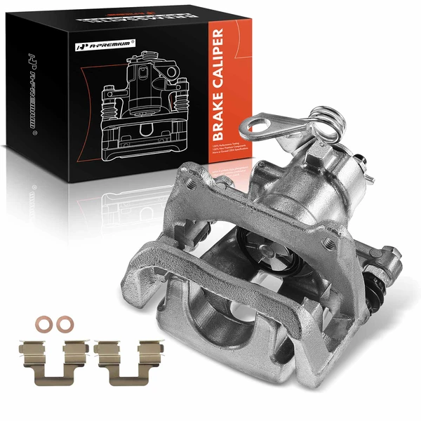 1-PC Brake Caliper, Rear Right Passenger Side, 1-Piston, A-Premium APBC0684