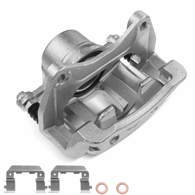 Front Passenger Brake Caliper with Bracket