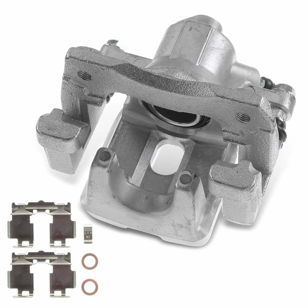 1-PC Brake Caliper, Rear Left Driver Side, 1-Piston, A-Premium APBC0967