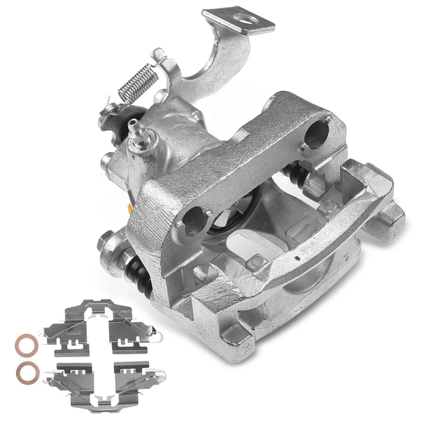 1-PC Brake Caliper, Rear Right Passenger Side, 1-Piston, A-Premium APBC2225