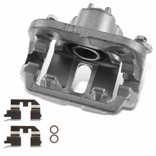 2009-2014 Acura TL 1-Pc Brake Caliper Rear Left Driver Side 1-Piston A-Premium APBC0906