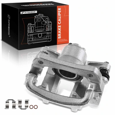 Rear Passenger Brake Caliper with Bracket