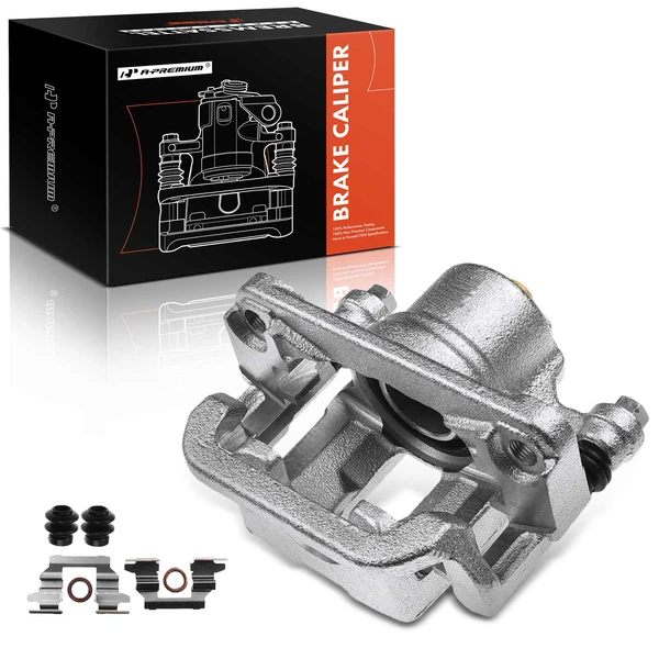 1-PC Brake Caliper, Rear Right Passenger Side, 1-Piston, A-Premium APBC2413