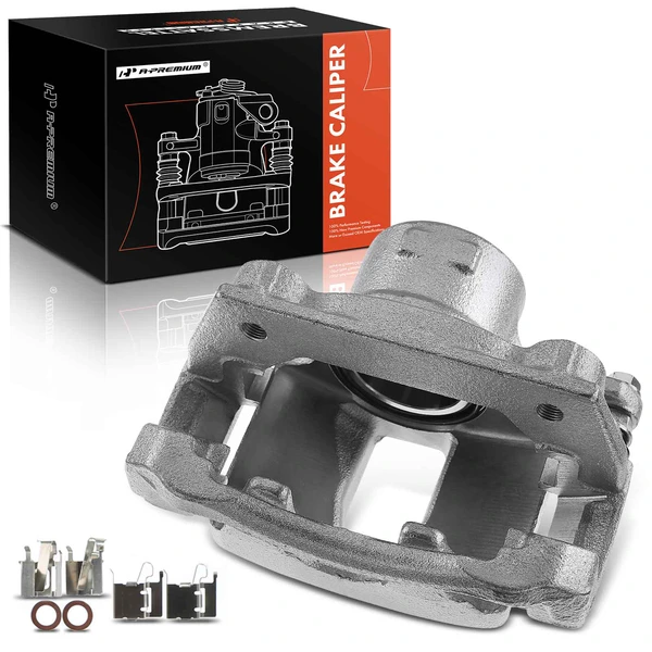 1-PC Brake Caliper, Front Right Passenger Side, 1-Piston, A-Premium APBC1162