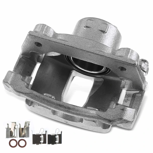 1-PC Brake Caliper, Front Left Driver Side, 1-Piston, A-Premium APBC1163