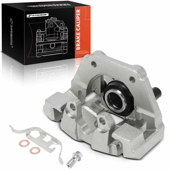 1-PC Brake Caliper, Rear Right Passenger Side, 1-Piston, A-Premium APBC4313