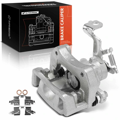 Rear Passenger Brake Caliper with Bracket