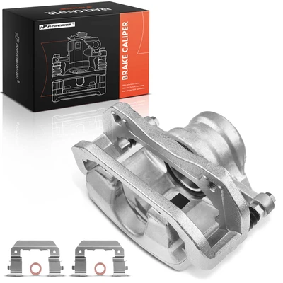 Front Passenger Brake Caliper with Bracket