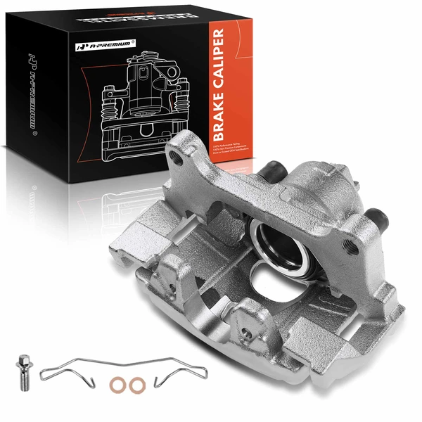 1-PC Brake Caliper, Front Right Passenger Side, 1-Piston, A-Premium APBC3082