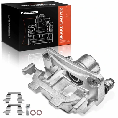 Rear Driver Brake Caliper with Bracket