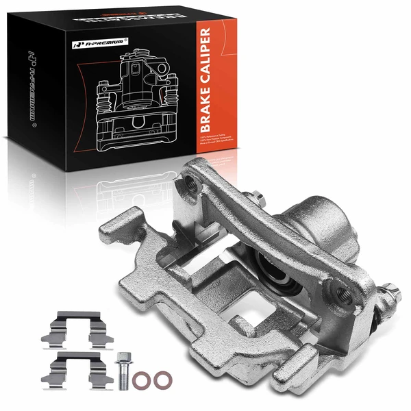 1-PC Brake Caliper, Rear Right Passenger Side, 1-Piston, A-Premium APBC2141