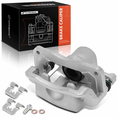Rear Passenger Brake Caliper with Bracket