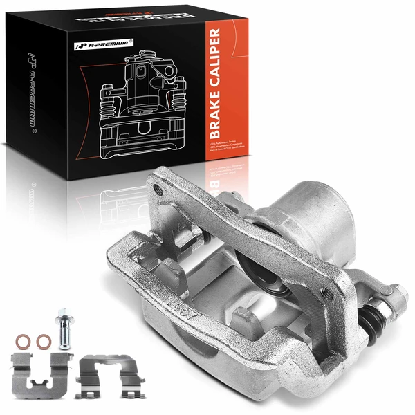 1-PC Brake Caliper, Rear Left Driver Side, 1-Piston, A-Premium APBC2147