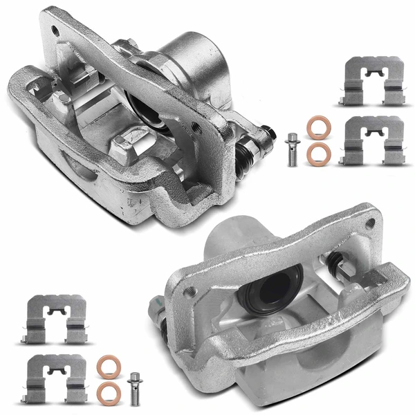 2011-2013 Kia Sorento 2-Pc Brake Caliper Rear Driver & Passenger 1-Piston A-Premium APBC2148