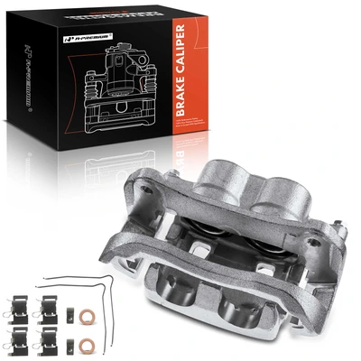 Front Passenger Brake Caliper with Bracket