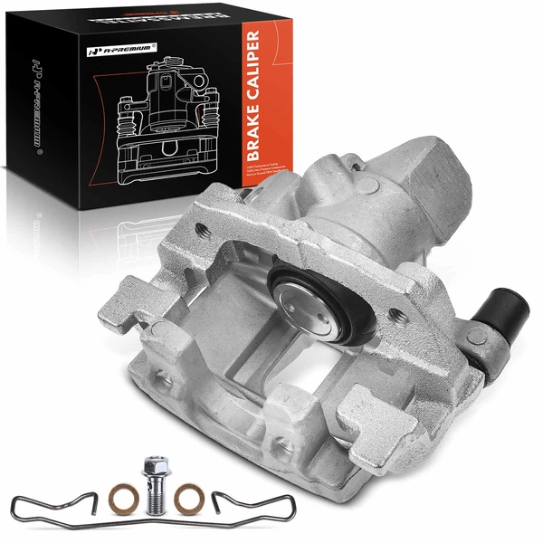 1-PC Brake Caliper, Rear Right Passenger Side, 1-Piston, A-Premium APBC3084