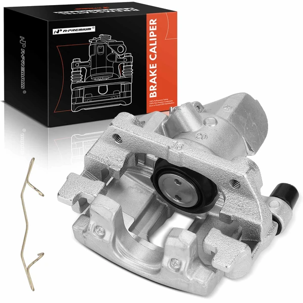 1-PC Brake Caliper, Rear Right Passenger Side, 1-Piston, A-Premium APBC2161