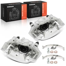 2 Pcs Front Brake Caliper with Bracket