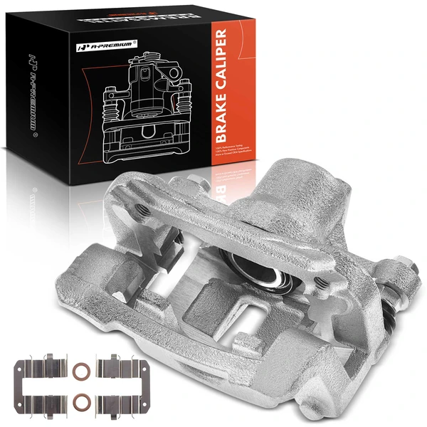 1-PC Brake Caliper, Rear Left Driver Side, 1-Piston, A-Premium APBC0653