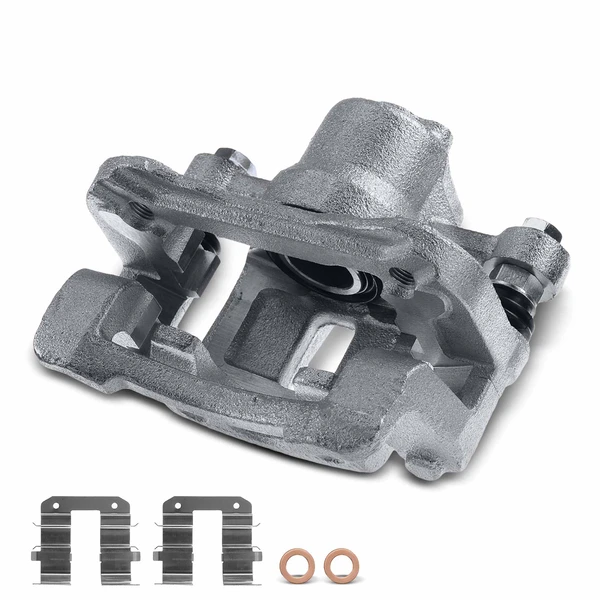 1-PC Brake Caliper, Rear Right Passenger Side, 1-Piston, A-Premium APBC0654