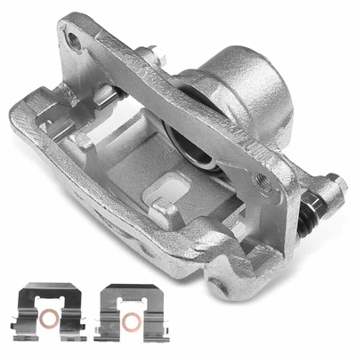 Rear Passenger Brake Caliper with Bracket