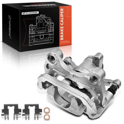 Rear Passenger Brake Caliper with Bracket