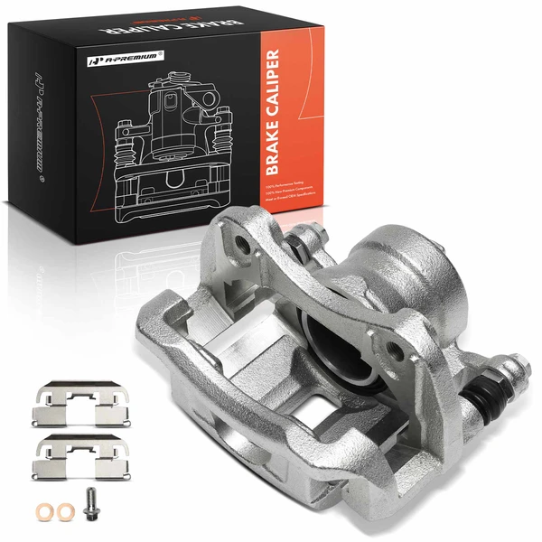 1-Pc Brake Caliper Front Right Passenger Side 1-Piston A-Premium APBC4449