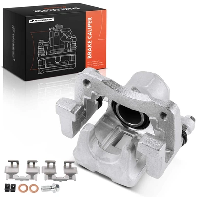 Rear Passenger Brake Caliper with Bracket